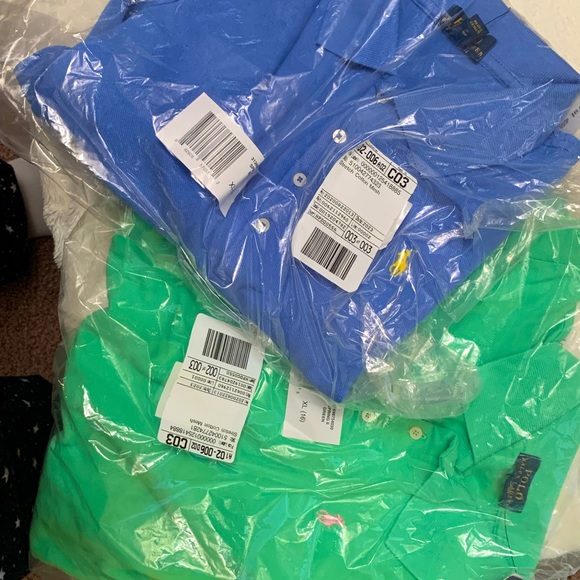 Three Short-sleeved Polo Dresses by Ralph Lauren. - Picture 1 of 5